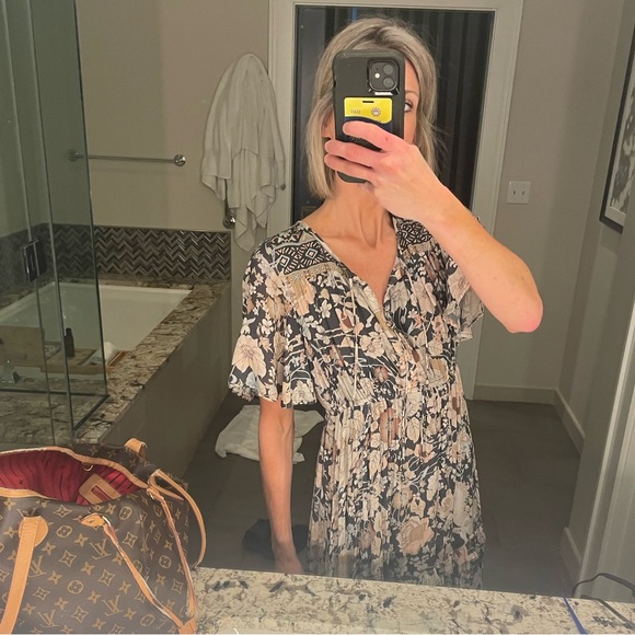 Spell & The Gypsy Amethyst Maxi Dress XXS-in shade Nightshade EEUC - Picture 15 of 15